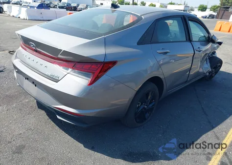 2023 Hyundai Elantra Hybrid Blue z USA, uszkodzony, nr VIN KMHLM4AJ9PU064200